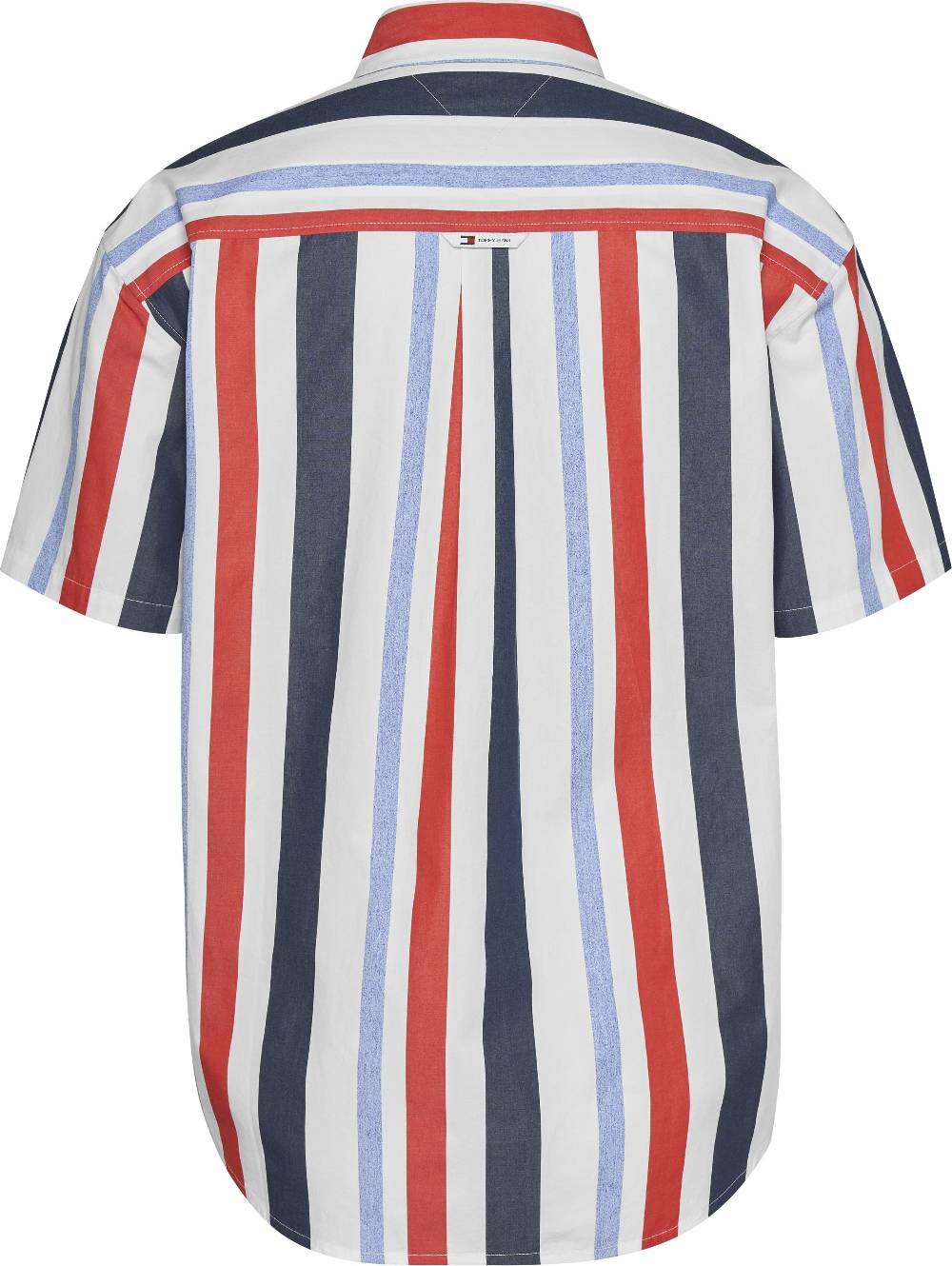 TOMMY JEANS  Camicia a Righe Multicolor in Cotone Tommy Jeans Fino al 55% di sconto