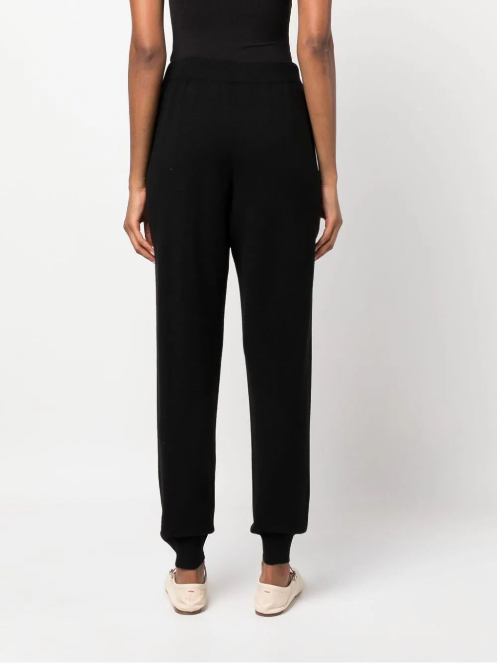 FABIANA FILIPPI  Pantaloni Eleganti Neri in Lana e Seta FABIANA FILIPPI Donna Black Friday Prezzi