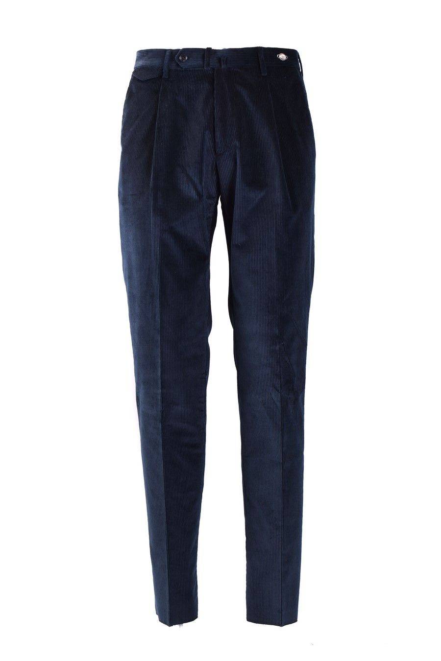 TAGLIATORE  Pantaloni Uomo in Cotone Elasticizzato Blu Tagliatore 50% di sconto per tempo limitato