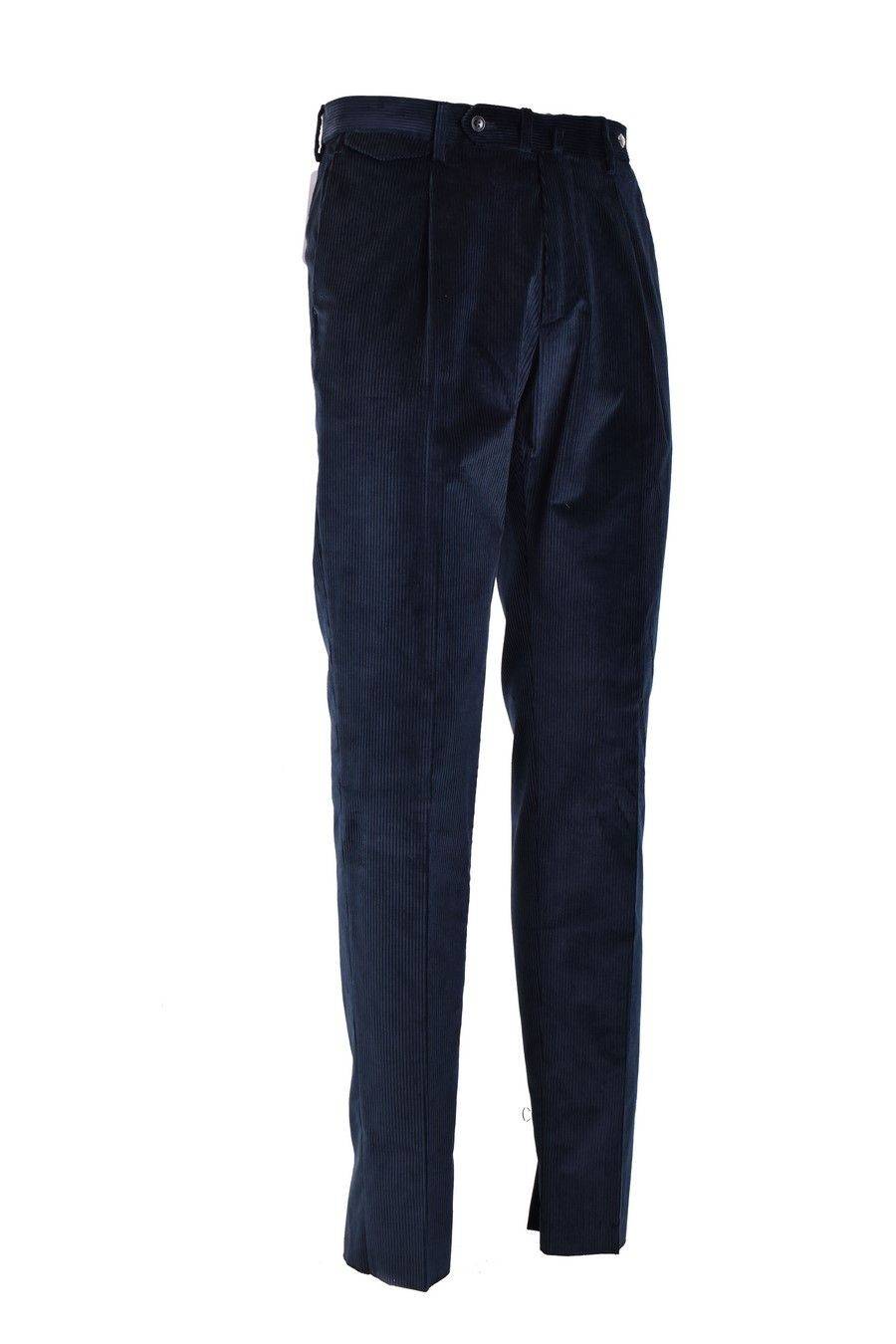 TAGLIATORE  Pantaloni Uomo in Cotone Elasticizzato Blu Tagliatore 50% di sconto per tempo limitato