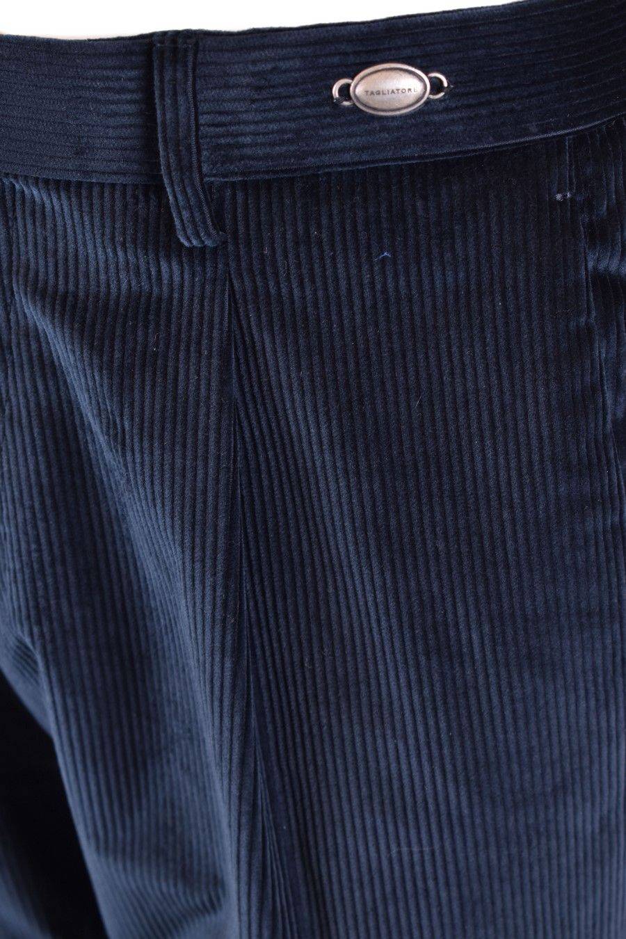 TAGLIATORE  Pantaloni Uomo in Cotone Elasticizzato Blu Tagliatore 50% di sconto per tempo limitato
