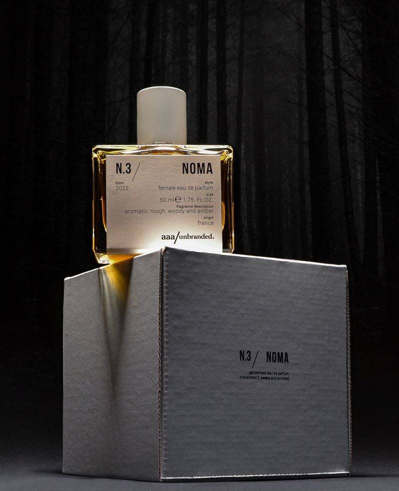 AAA/UNBRANDED  N3 /NOMA Profumo Unisex Affumicato a Freddo - Invecchiato e Prodotto a Grasse e in Italia Pezzi Unici