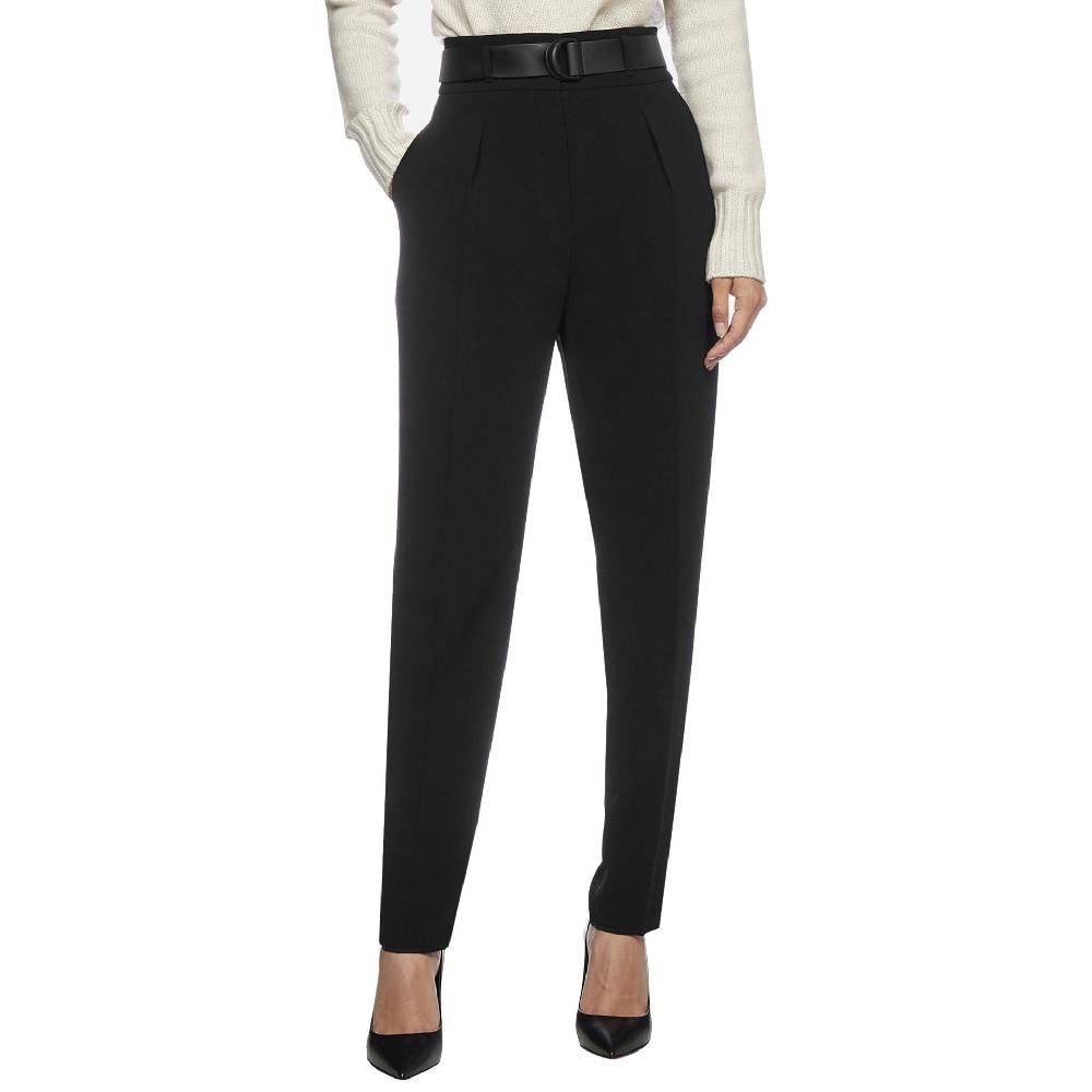 MAX MARA STUDIO  Pantaloni Eleganti Neri a Vita Alta Max Mara Studio per Donna Fino Al -60%