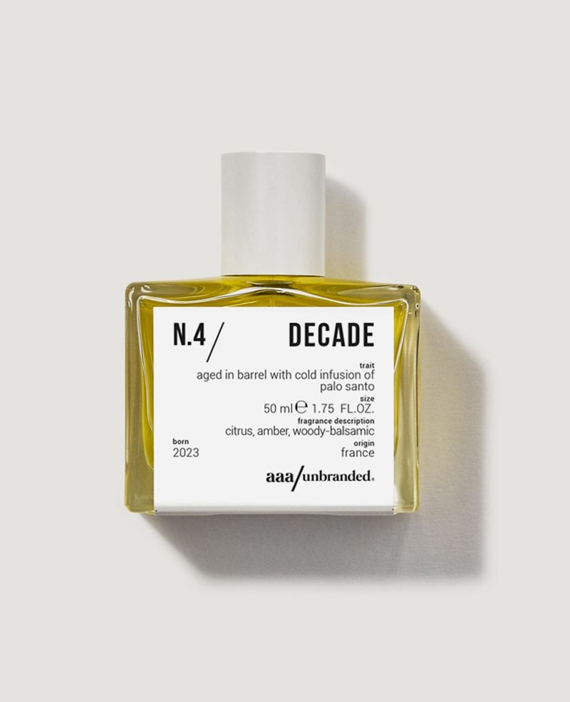 AAA/UNBRANDED  Eau de Parfum Unisex N4 Decade – Profumo Invecchiato e Artigianale