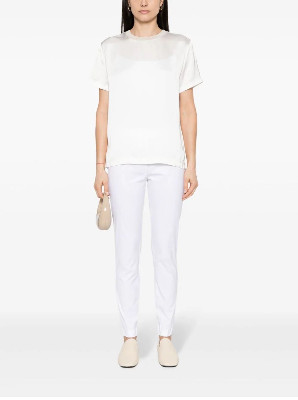 FABIANA FILIPPI  Top Bianco FABIANA FILIPPI - Top Premium da Donna 100% VI Prezzo Ridotto
