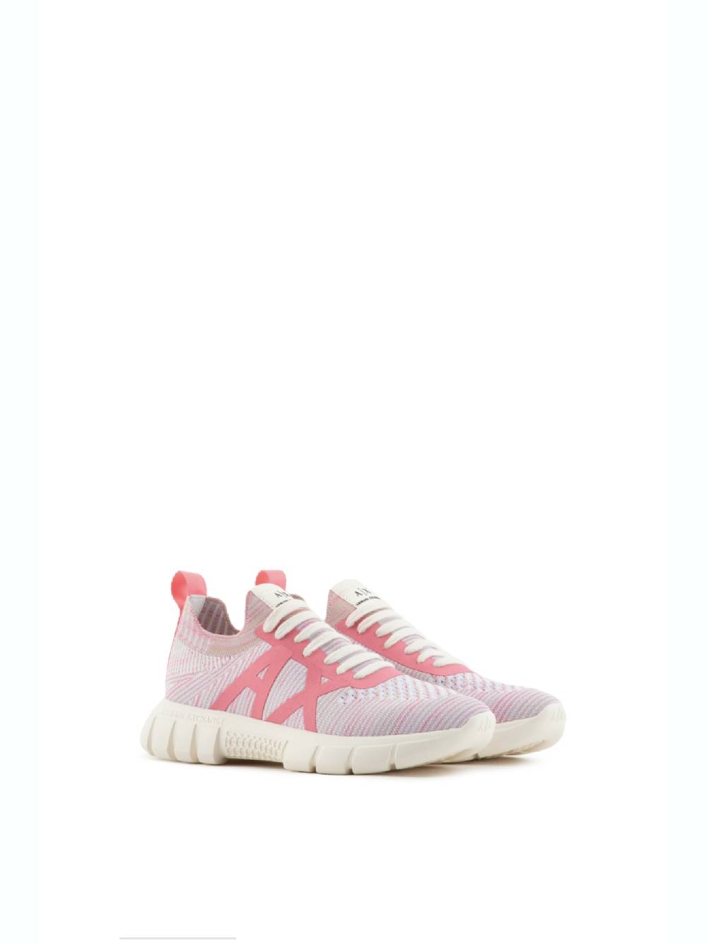 ARMANI EXCHANGE  Sneakers Armani Exchange Fucsia - Pelle e Tessuto Comodi Convenienza