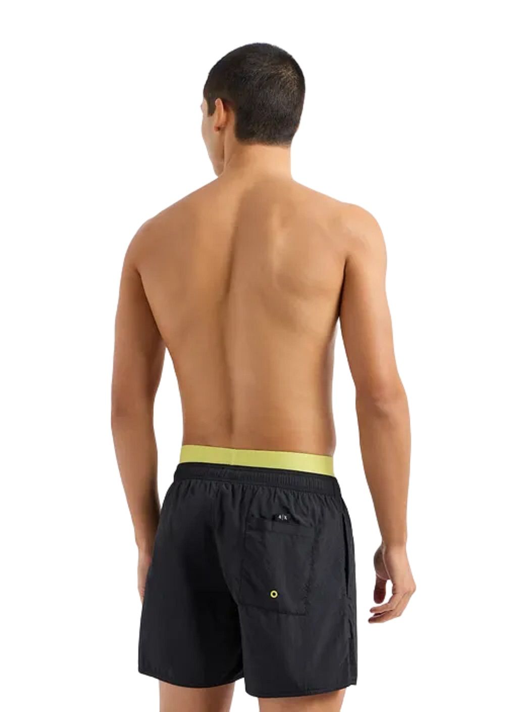 ARMANI EXCHANGE  Costume da Bagno Nero Uomo Armani Exchange - 100% Poliammide Sconto