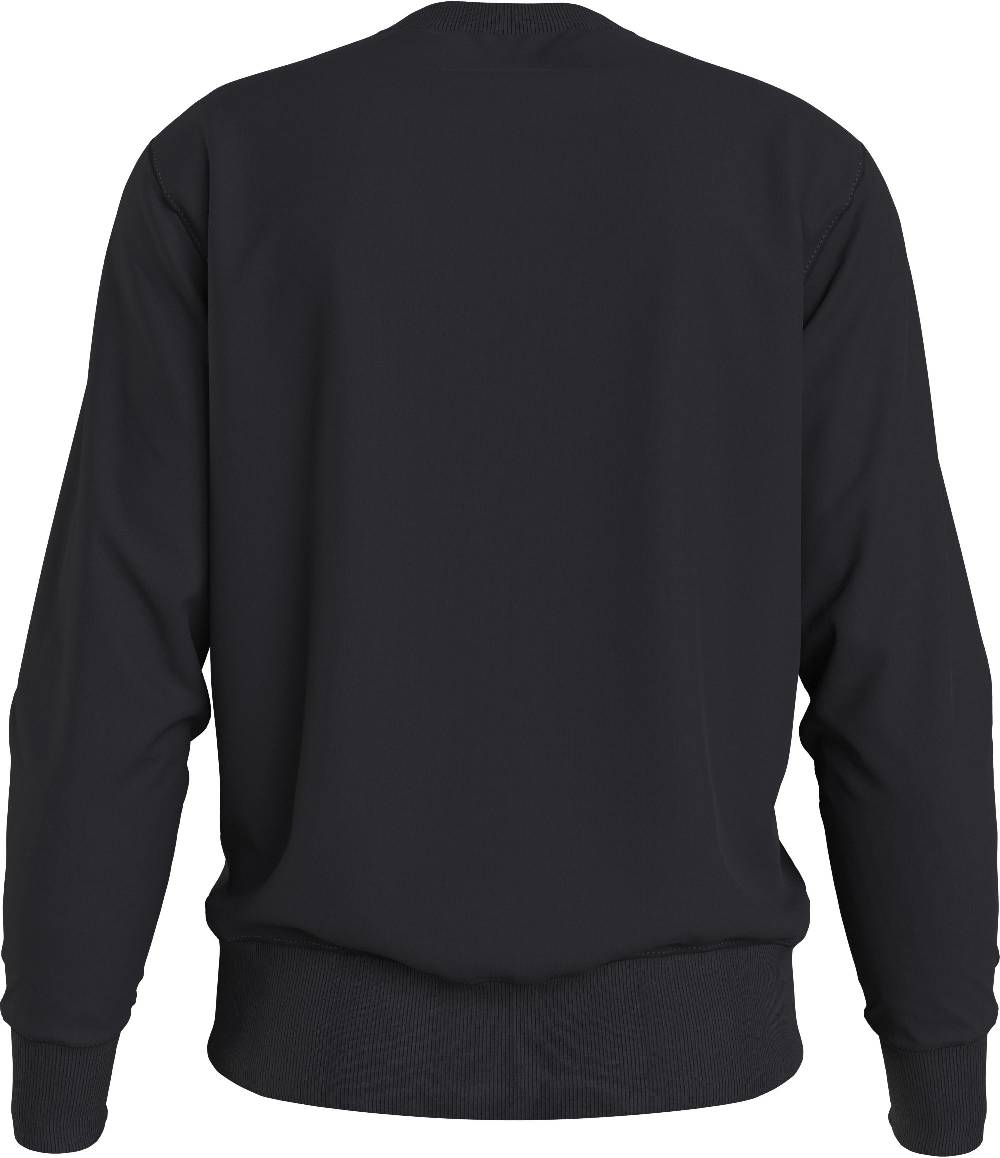 CALVIN KLEIN  Felpa con Cappuccio Nera da Uomo Calvin Klein Cotone SS24 Offerta