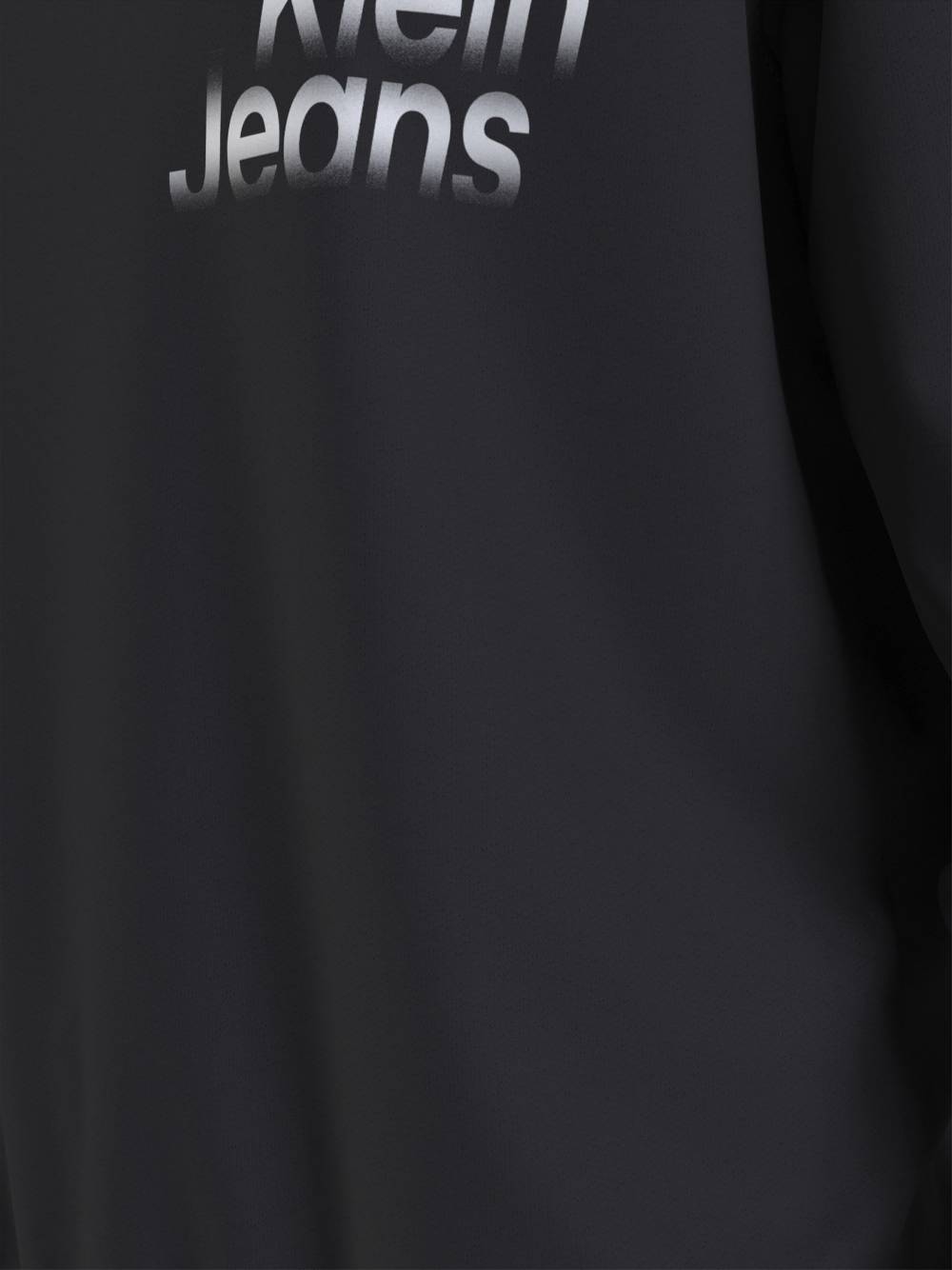 CALVIN KLEIN  Felpa con Cappuccio Nera da Uomo Calvin Klein Cotone SS24 Offerta