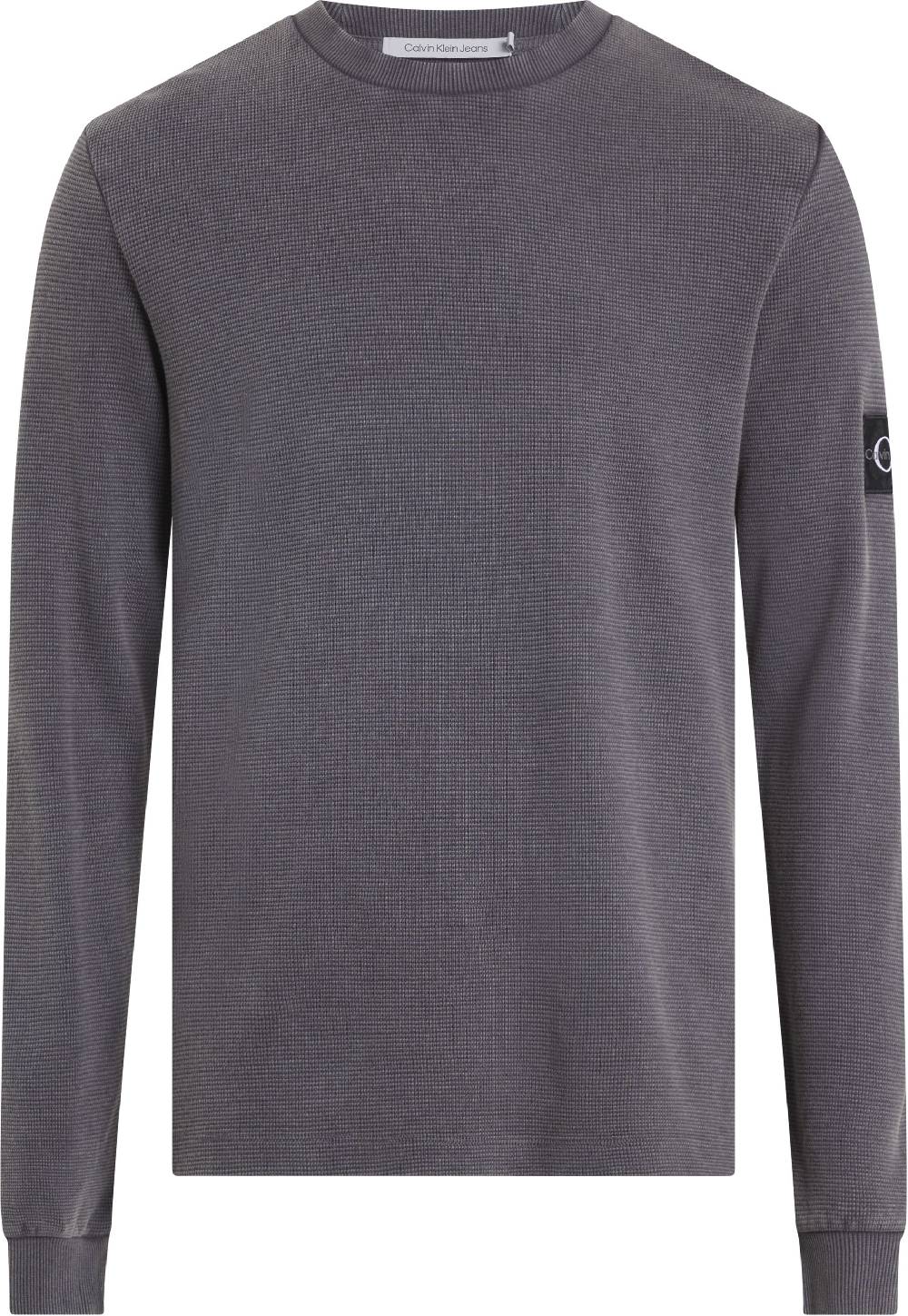 CALVIN KLEIN  Felpa Grigia Uomo Calvin Klein in Cotone Vendita Economica