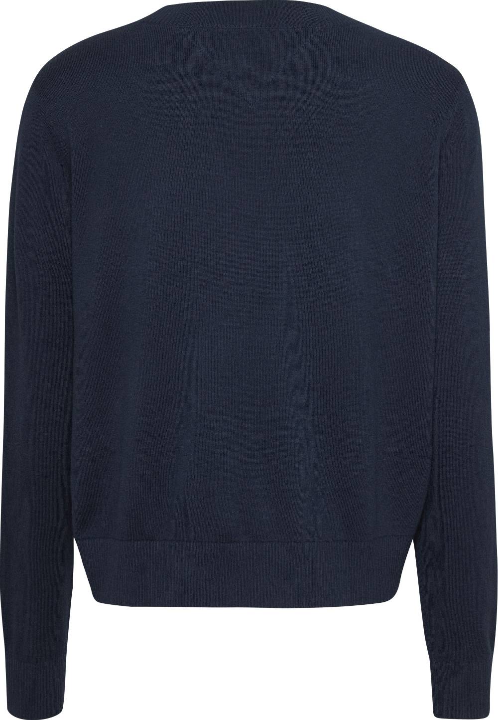 TOMMY JEANS  Felpa Slim Fit Blu da Donna Tommy Jeans Saldi Di Fabbrica