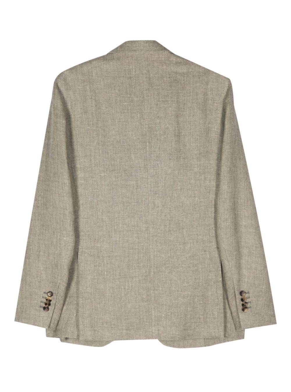LARDINI  Giacca LARDINI Uomo Taupe - 75% Lino 25% Lana Vendite Flash