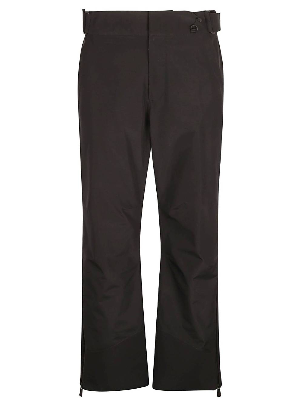 MONCLER GRENOBLE  Pantaloni Neri Uomo Moncler Grenoble in Nylon con Ginocchia Imbottite Negozio