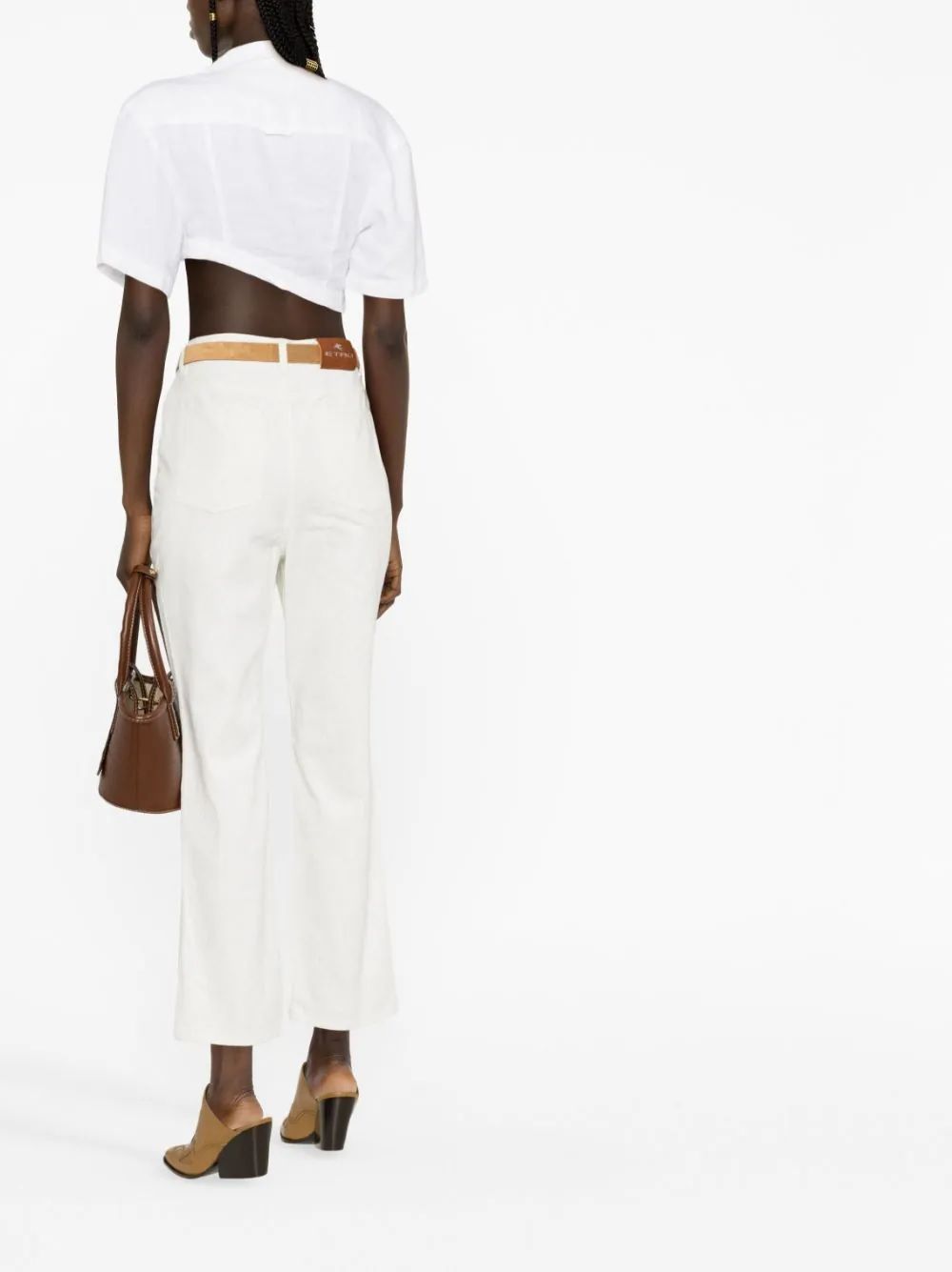 ETRO  Jeans Skinny Bianchi Elasticizzati da Donna ETRO Fornitura limitata