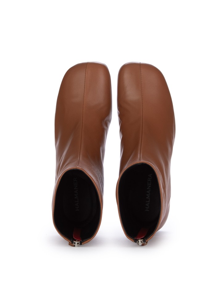 ﻿HALMANERA | STIVALETTI CON TACCO BARON TEAK MARRONE In Vendita