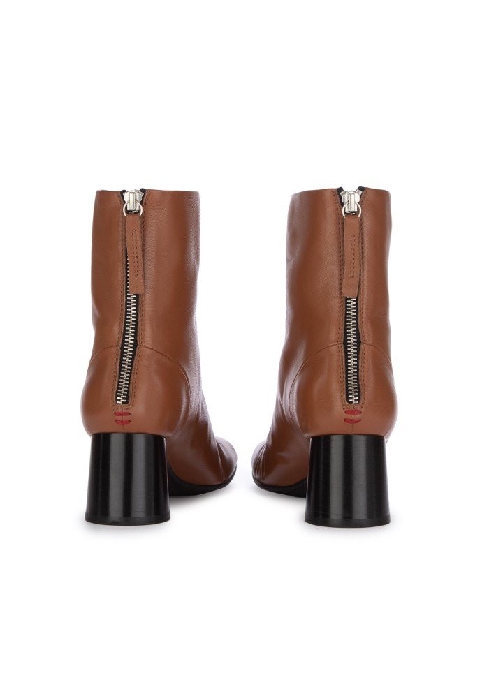 ﻿HALMANERA | STIVALETTI CON TACCO BARON TEAK MARRONE In Vendita