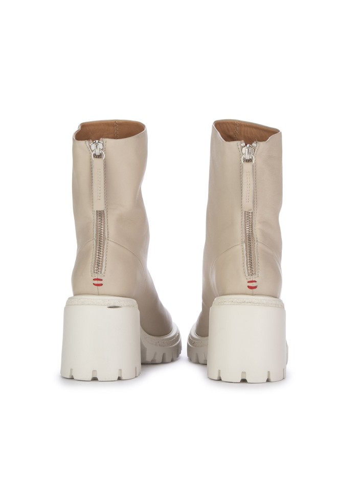 HALMANERA | STIVALETTI CON TACCO BARON PEYOTE BIANCO PANNA Saldi