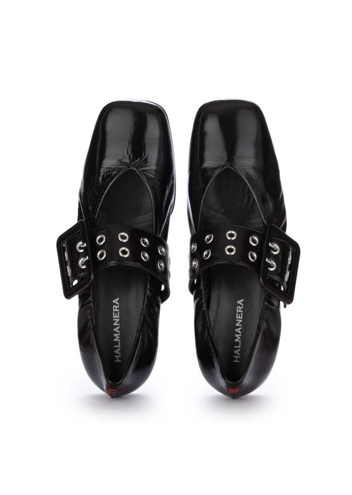 HALMANERA | SCARPE BASSE GLAZE NERO Vendite Flash