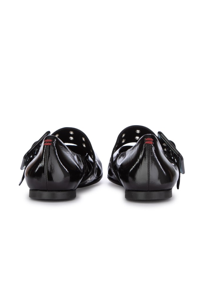 HALMANERA | SCARPE BASSE GLAZE NERO Vendite Flash