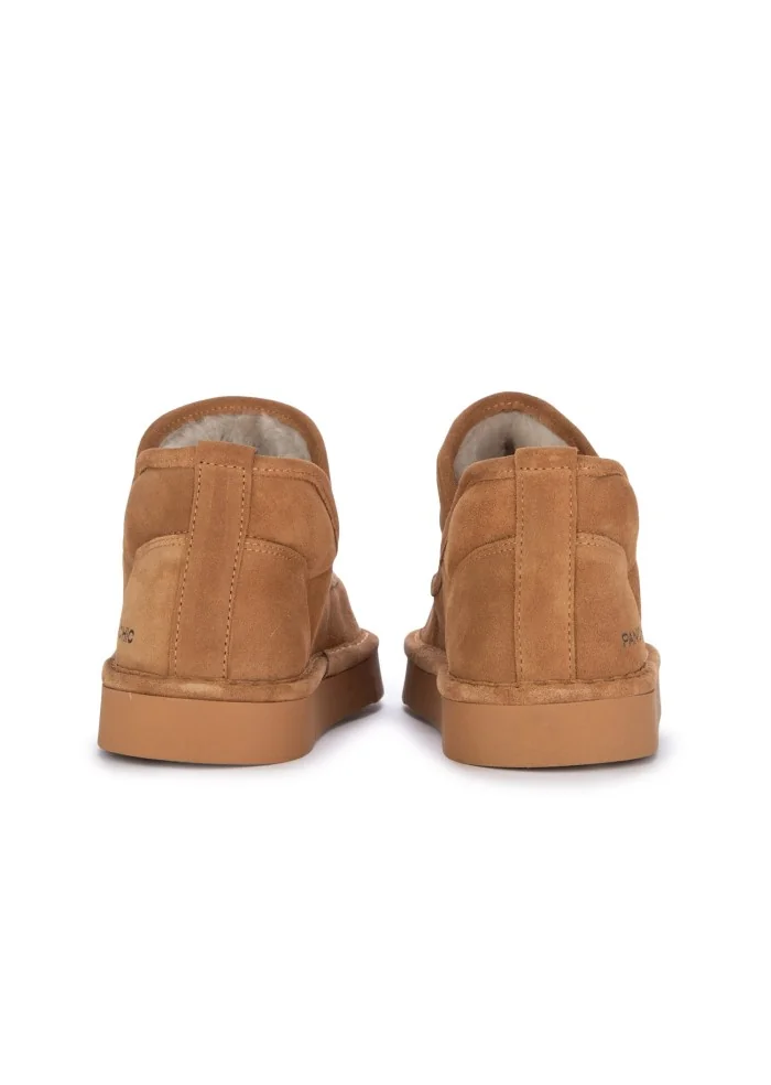 PANCHIC | STIVALETTI BASSI CUCITURE MARRONE Nuova