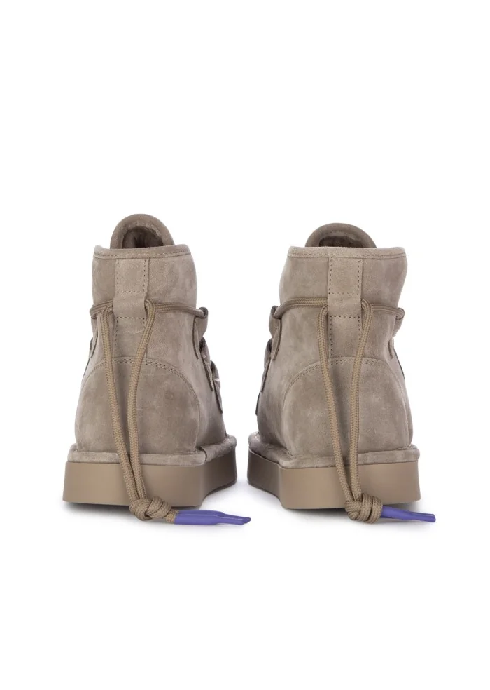 PANCHIC | STIVALETTI ALLACCIATI CAMOSCIO GRIGIO Qualità Garantita