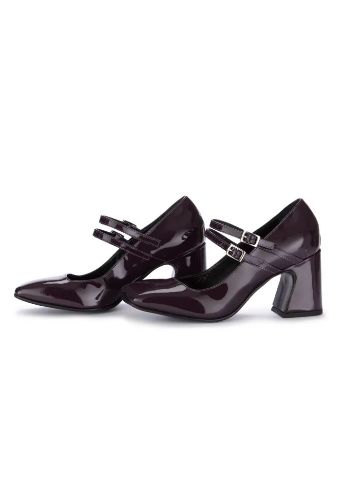 POESIE VENEZIANE | SCARPE TACCO MIA PELLE VIOLA Offerte