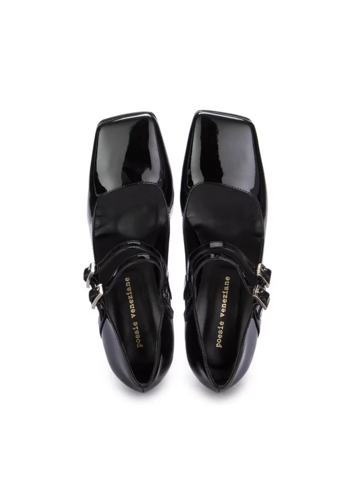 POESIE VENEZIANE | SCARPE TACCO MIA PELLE NERO Hotsell