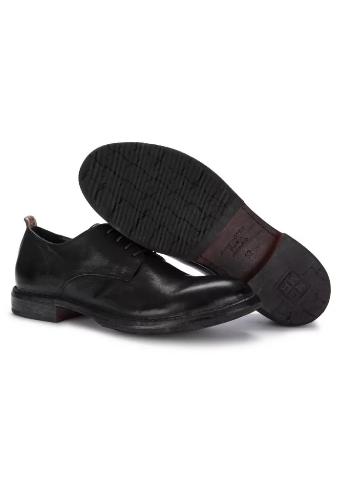 MOMA | SCARPE ALLACCIATE PELLE CUSNA NERO Vendita Economica