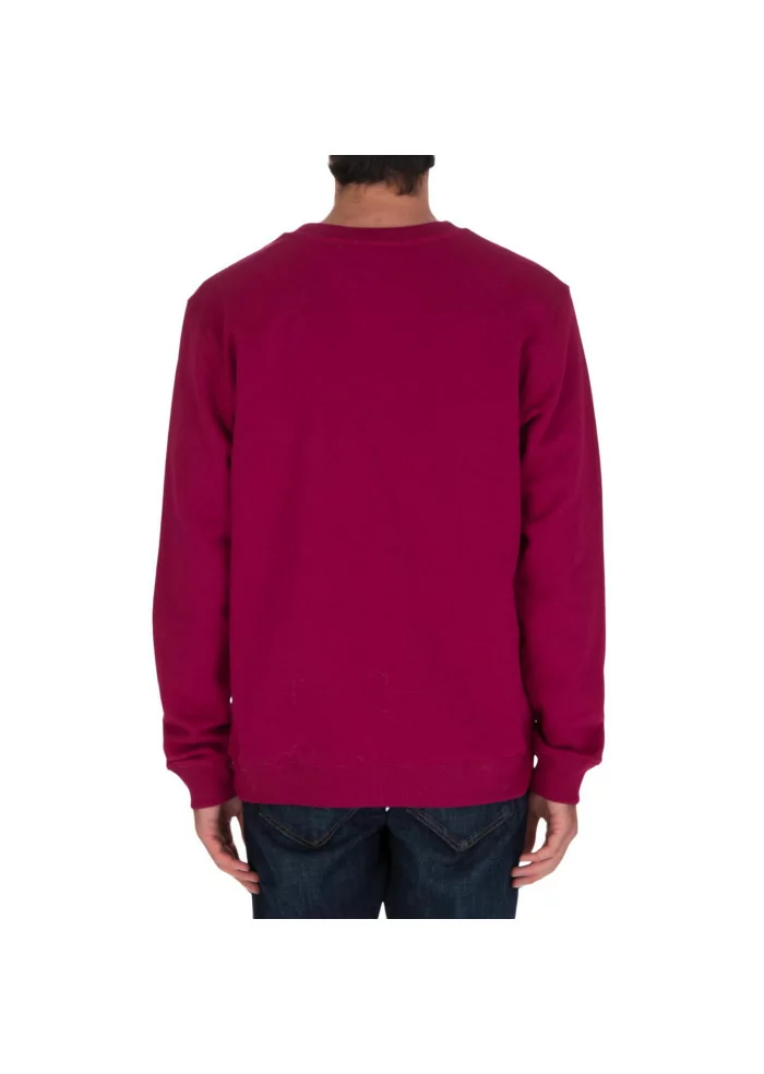 DONDUP | FELPA LOGO GIROCOLLO COTONE MAGENTA 2025