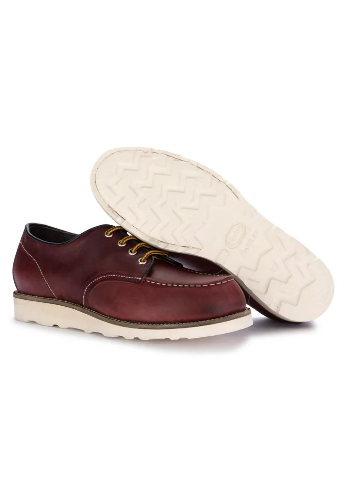 MANOVIA 52 | SCARPE ALLACCIATE COWBOY BORDEAUX Italy