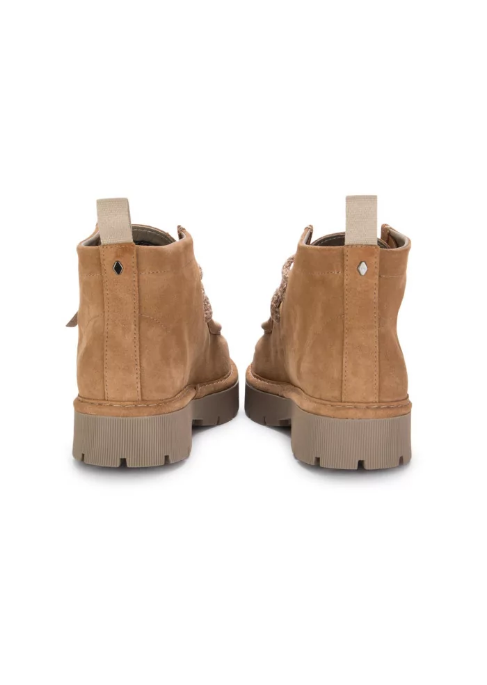 PANCHIC | TRONCHETTI PELLE SCAMOSCIATA MARRONE CHIARO Soddisfazione Garantita