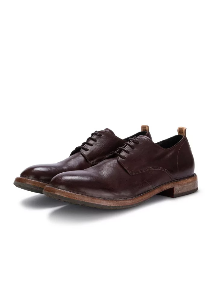 MOMA | SCARPE ALLACCIATE PELLE CUSNA EBANO