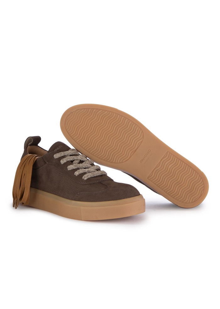 PANCHIC | SNEAKERS PELLE MARRONE SCURO Italy
