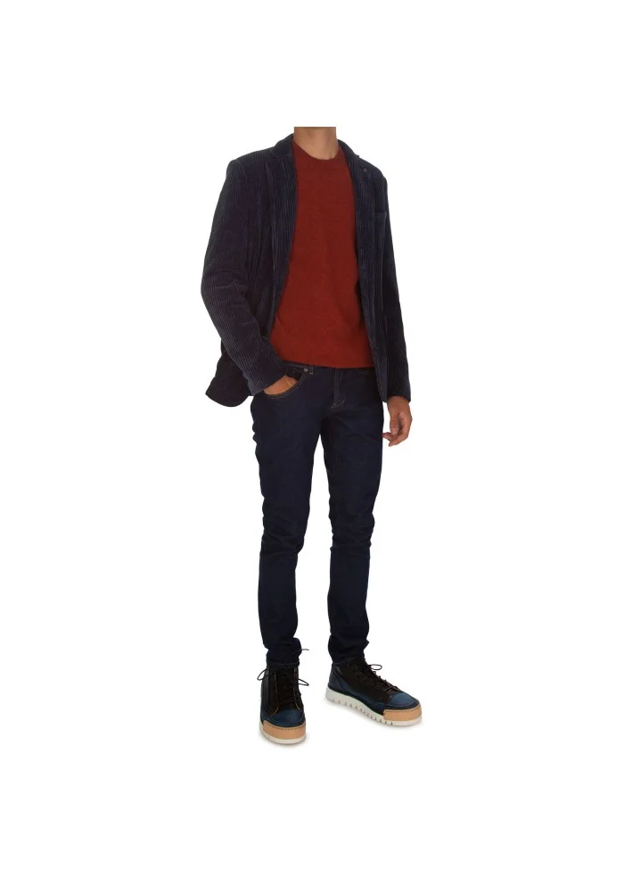 DANIELE FIESOLI | MAGLIONE GIROCOLLO ROSSO Promozione