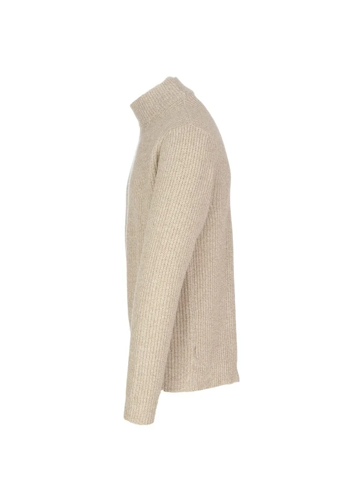 DANIELE FIESOLI | MAGLIONE COLLO ALTO BEIGE Pezzi Unici