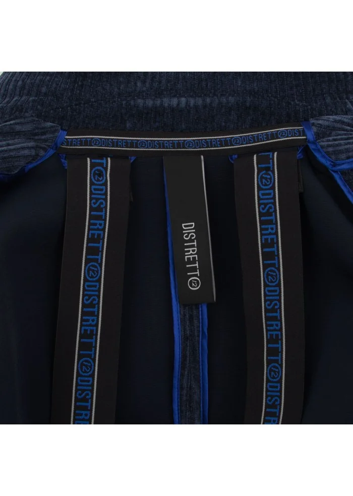 DISTRETTO 12 | CAPPOTTO PEACOAT ALBA BLU Consegna Veloce