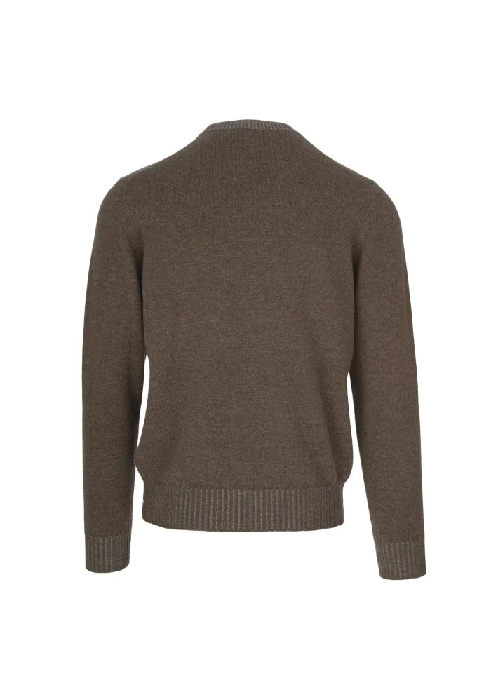 JURTA | MAGLIONE GIROCOLLO VANISE' MARRONE Sconto