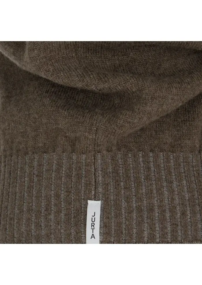 JURTA | MAGLIONE GIROCOLLO VANISE' MARRONE Sconto