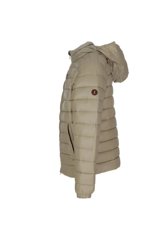 SAVE THE DUCK | PIUMINO LOVE19 HOLDEN BEIGE Saldi