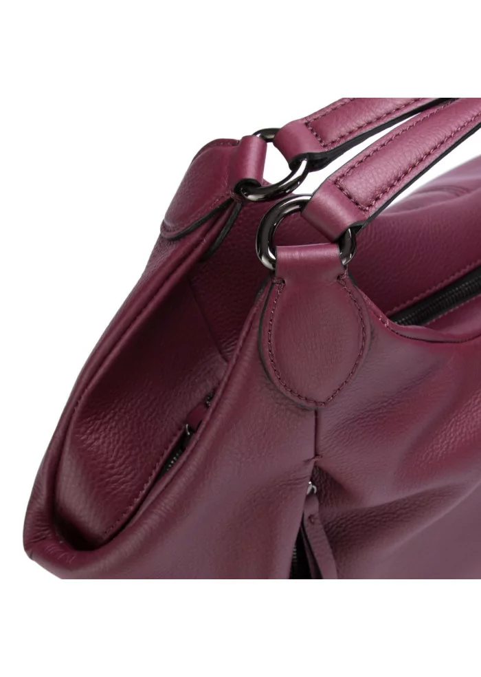GIANNI CHIARINI | BORSA A SPALLA VIOLANTE BORDEAUX Italia