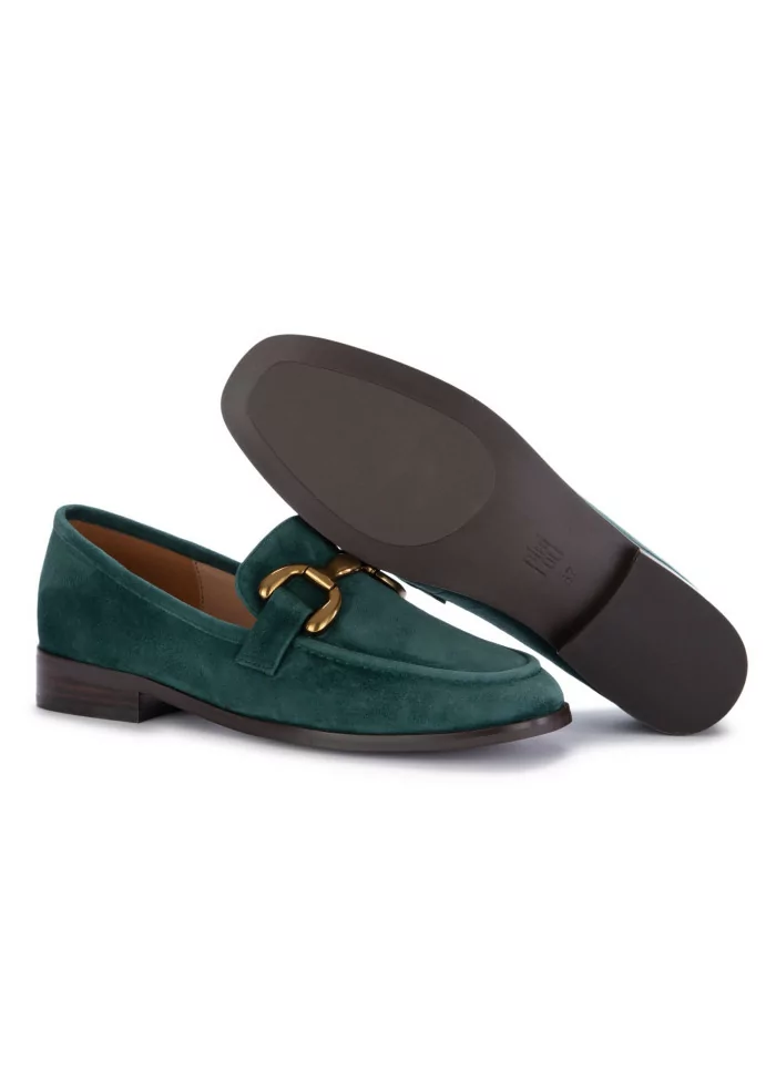 BIBI LOU | MOCASSINI ZAGREB CAMOSCIO VERDE SCURO 2025