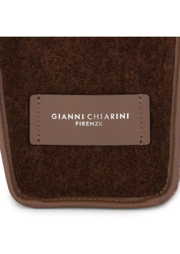 GIANNI CHIARINI | BORSA SHOPPER MARCELLA FURRY MARRONE Qualità