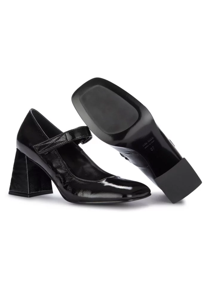 NAPOLEONI | SCARPE TACCO NAPLAK NERO Soddisfazione Garantita