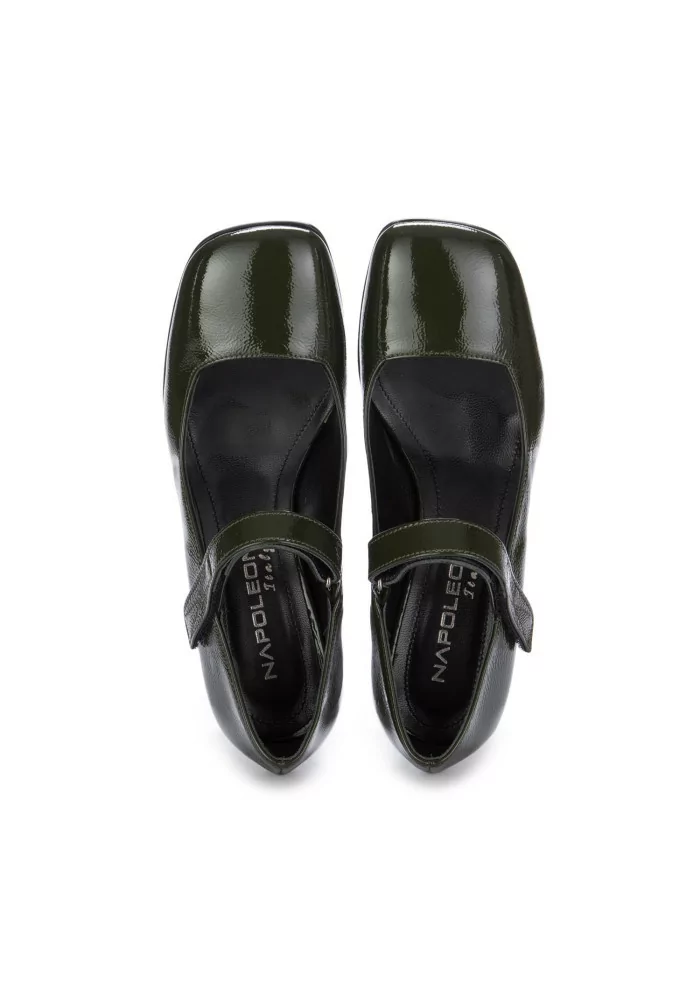 NAPOLEONI | SCARPE TACCO NAPLAK VERDE BOTTIGLIA Acquista Ora