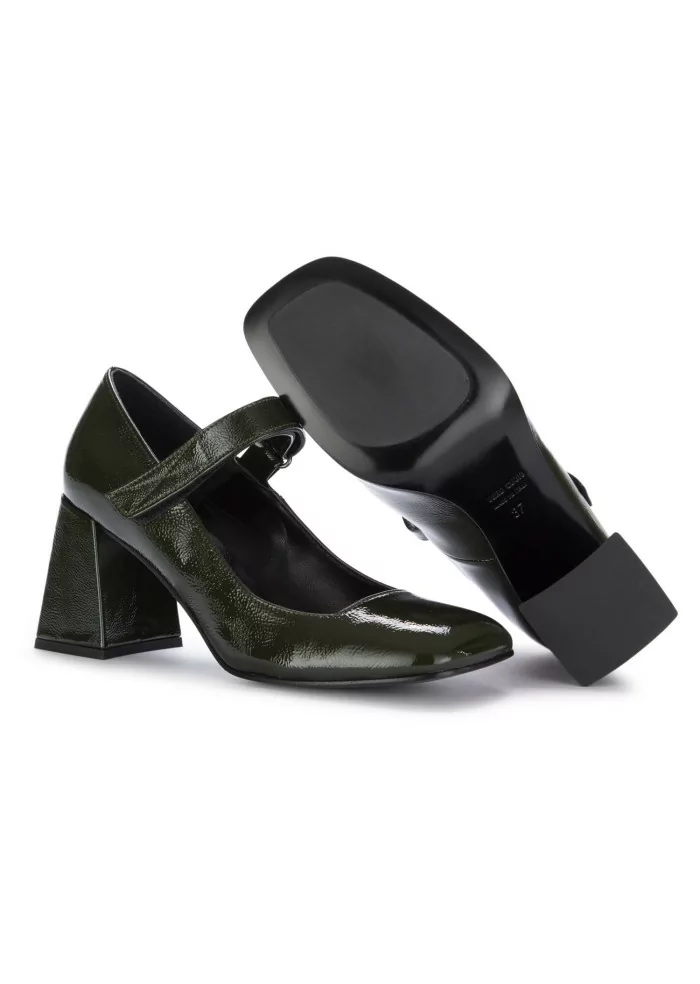 NAPOLEONI | SCARPE TACCO NAPLAK VERDE BOTTIGLIA Acquista Ora