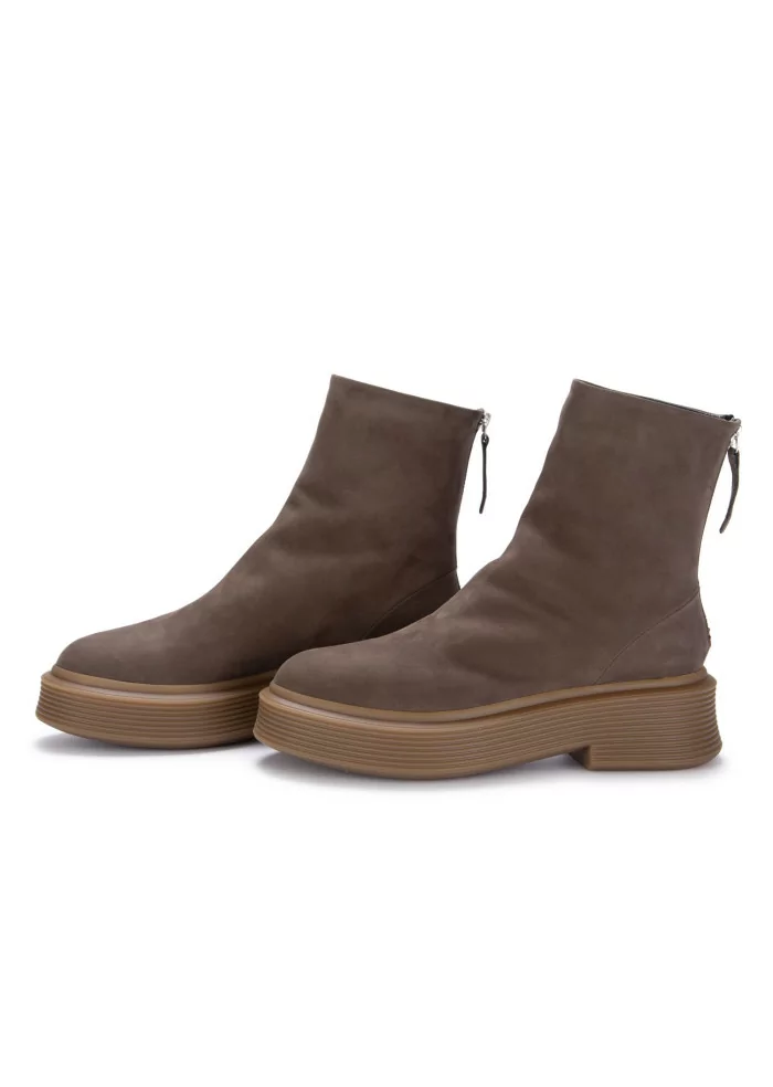 HALMANERA | STIVALETTI NETA 26 PELLE NABUCCO MARRONE Sconto