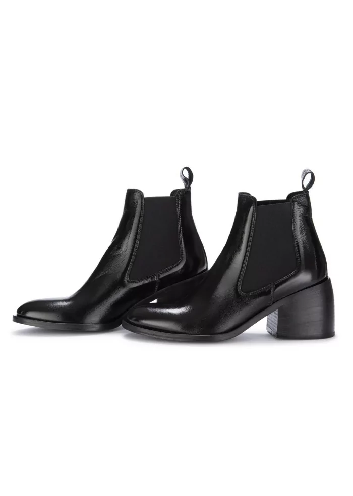 JUICE | CHELSEA CON TACCO PELLE VERNICIATA NERO Online