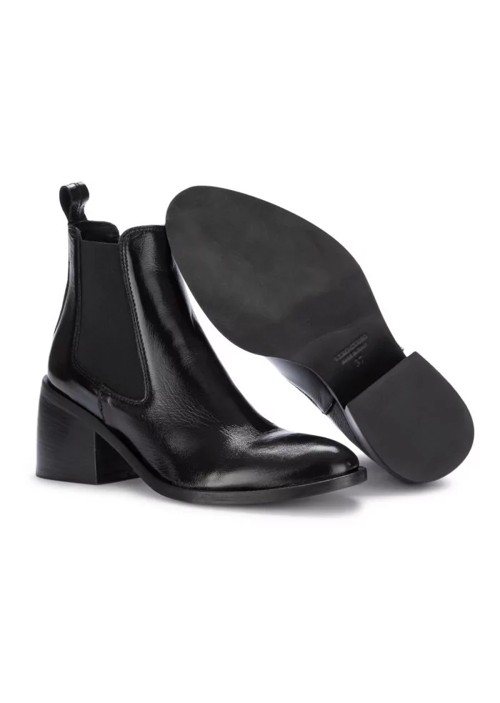 JUICE | CHELSEA CON TACCO PELLE VERNICIATA NERO Online