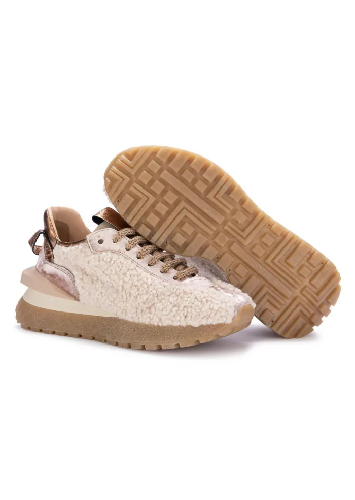 JUICE | SNEAKERS VELLUTO TEDDY BEIGE Hotsell