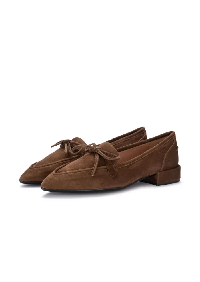IL BORGO FIRENZE | SCARPE BASSE AMALFI CAMOSCIO MARRONE